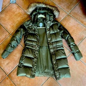 Gap winter jacket with hoodie - kids